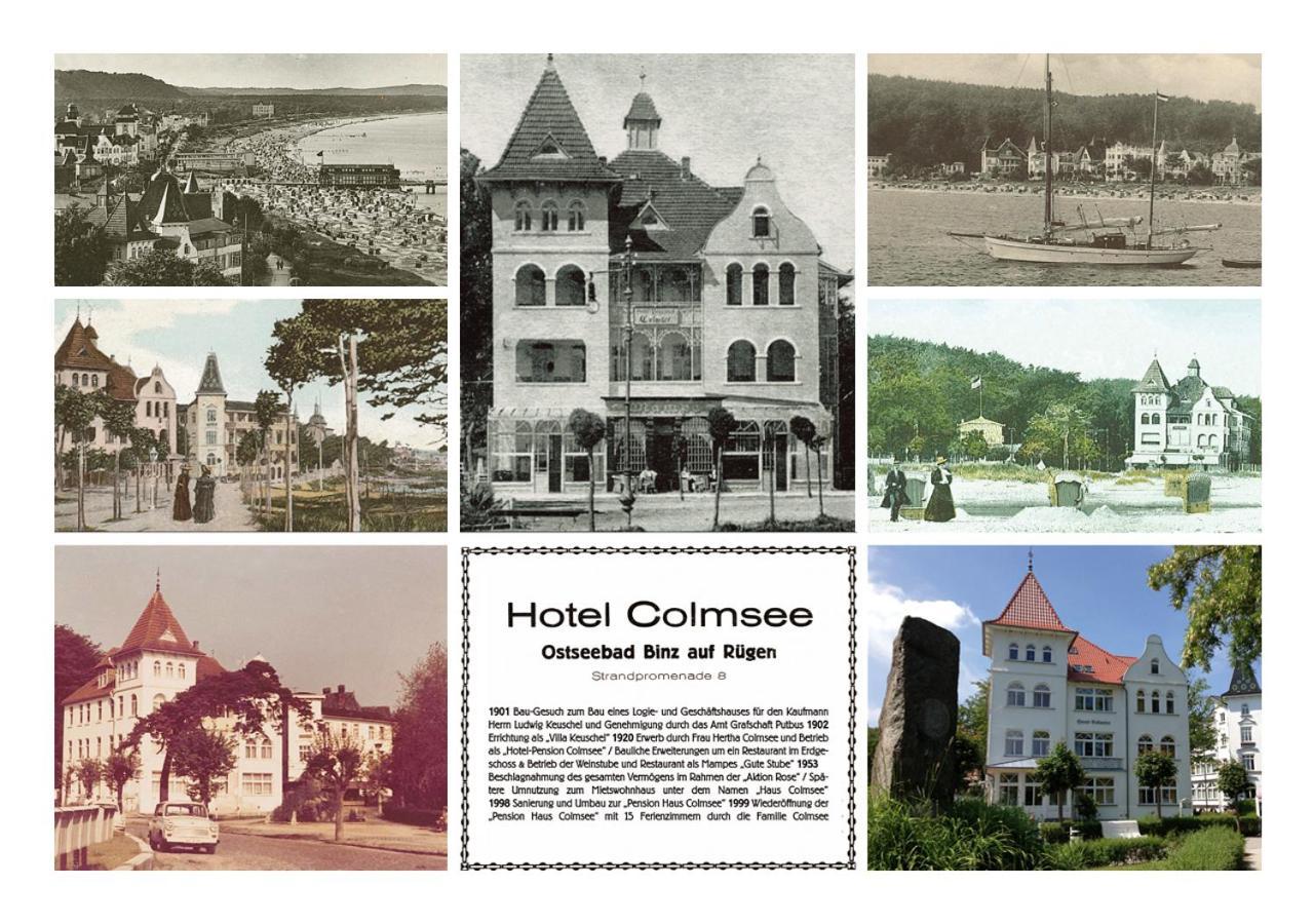 Hotel Pension Haus Colmsee Binz Exterior photo